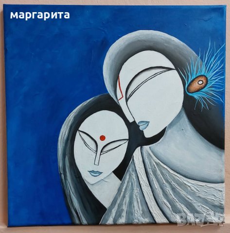 авторска картина акрилни бои