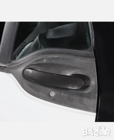 2 бр - Mercedes Benz Smart 2016-2021 капак за външна странична дръжка от карбонови влакна , снимка 8 - Части - 53225329