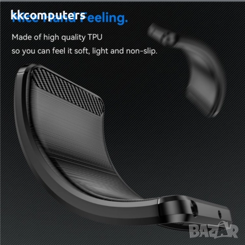 Motorola Edge 40 Neo 5G Удароустойчив Carbon Fiber Калъф и Протектор, снимка 6 - Калъфи, кейсове - 52085889