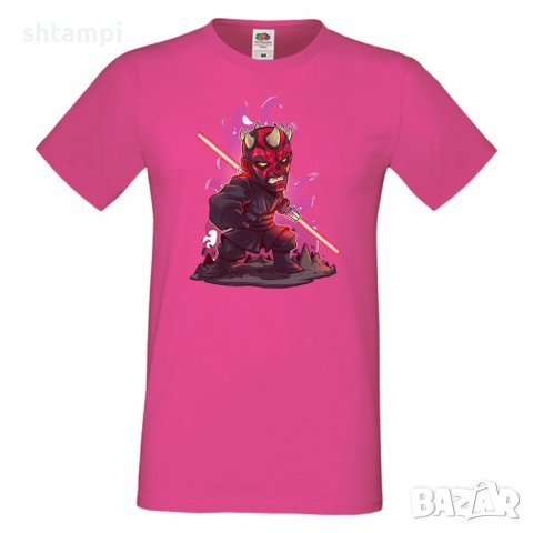 Мъжка тениска Star Wars Darth Maul Star Wars Игра,Изненада,Подарък,Геймър, , снимка 15 - Тениски - 36808691