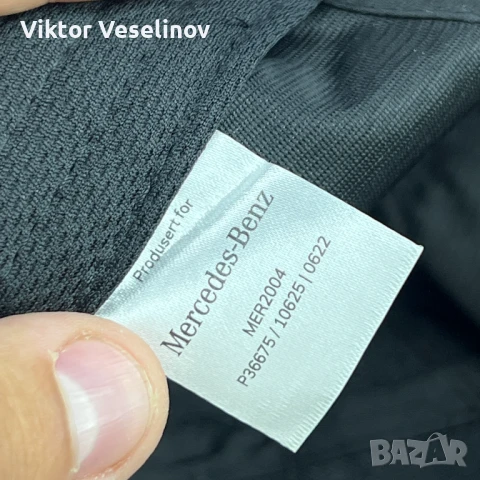 Оригинална Шапка Mercedes Benz Panel Cap One Size Черна, снимка 4 - Шапки - 51040409