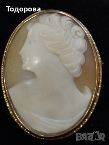 Антикварни Брошки,медальони,камеи,сребро,позлата/цени от 80 до 300 евро, снимка 12 - Колекции - 53485021
