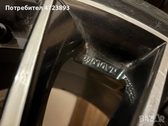 Mersedes джанти + гуми Мишлен r20, снимка 8 - Гуми и джанти - 53287146