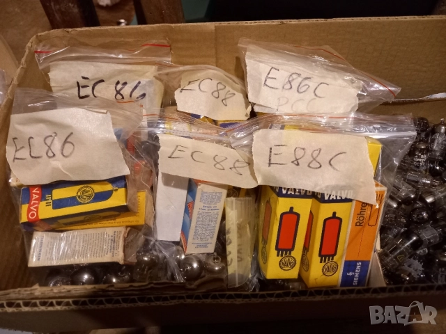 Радиолампи EC86,EC88,EC92,E86C,E88C, снимка 2 - Друга електроника - 52346091