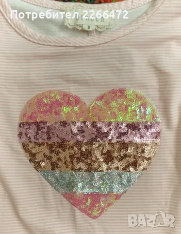 Детска рокля с къс ръкав, снимка 3 - Детски рокли и поли - 47361329