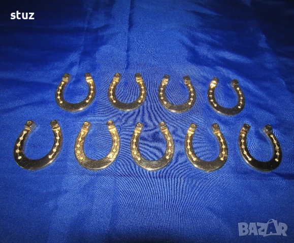 Бронзови подкови за късмет, нови, снимка 6 - Декорация за дома - 51276591