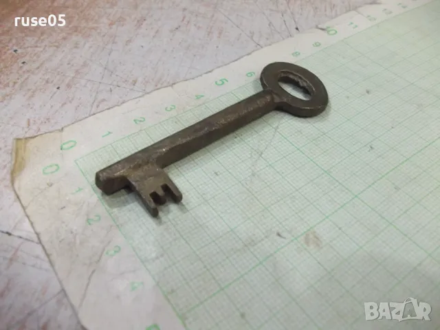 Ключ стар бронзов за брава, снимка 6 - Други ценни предмети - 47779374