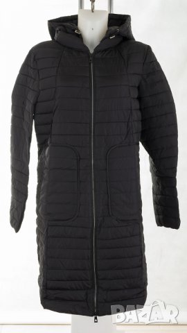 Дълго ватирано черно дамско яке марка Tantra - XL/2XL