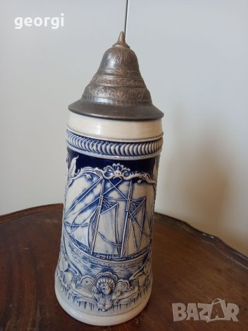 Немска халба с похлупак 