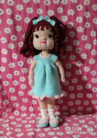 плетена кукла, снимка 3 - Кукли - 50596617