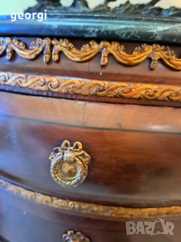 френски бароков комод, снимка 8 - Антикварни и старинни предмети - 49566860