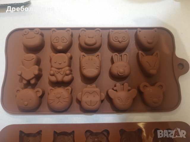 Силиконов молд цветя, животни, звезди за печене, шоколад и др, снимка 8 - Други - 34631280