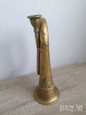 Ловна месингова свирка, снимка 2 - Антикварни и старинни предмети - 40497619