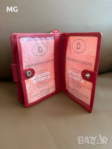 Дамско портмоне - естествена кожа