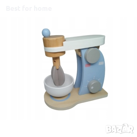 Играчка кухненски робот Mini Matters, Wood, Multicolor, снимка 3 - Играчки за стая - 52738420