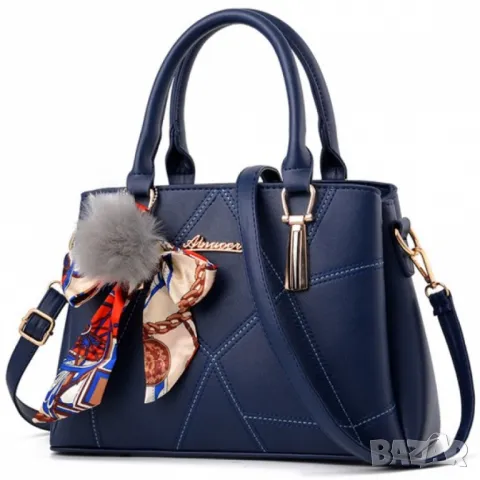 Дамска чанта Aimioer Dark Blue