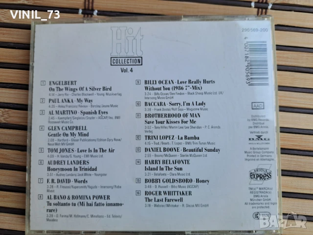 Hit Collection Vol. 4, снимка 3 - CD дискове - 50789724