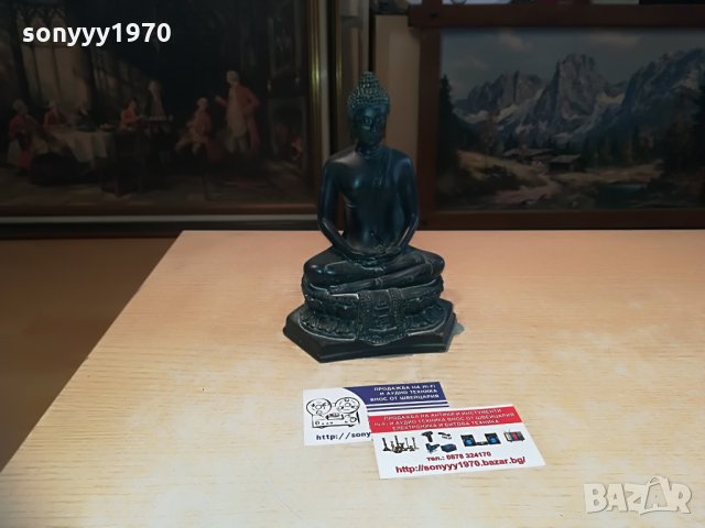 буда-20х14х9см-внос швеицария, снимка 8 - Колекции - 28338983