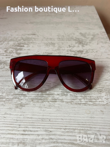 Червени слънчеви очила 😎, снимка 5 - Слънчеви и диоптрични очила - 44899018