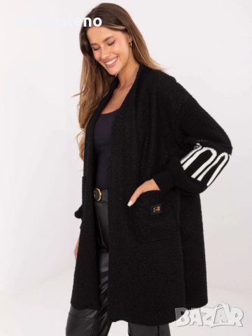 Дамска жилетка от букле с джобове, 4цвята , снимка 18 - Жилетки - 52028469