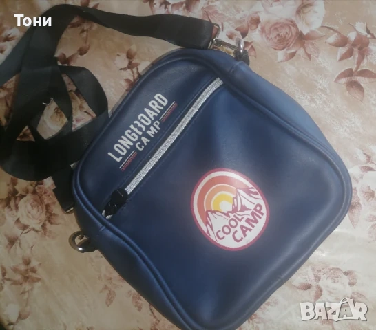 LongBoard Нова Кожена Мъжка Чанта , снимка 3 - Чанти - 53434958