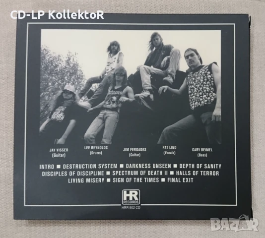 CD за продан (Morbid Saint - Destruction System), снимка 2 - CD дискове - 51208256