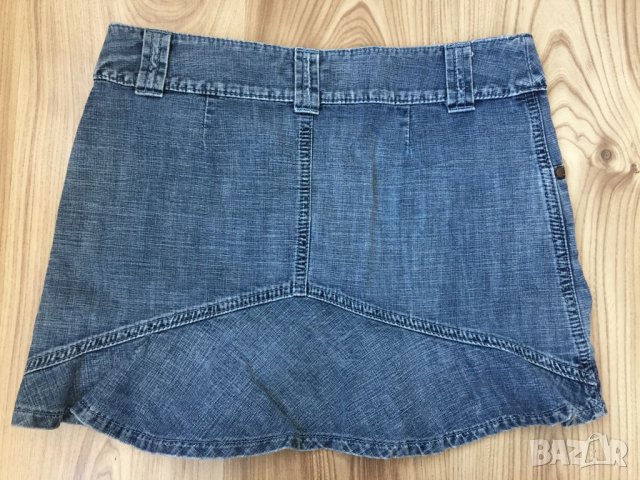 Дамска дънкова пола KILLAH by MISS SIXTY оригинал, size S, 100% памук, перфектно състояние, снимка 8 - Поли - 28978071