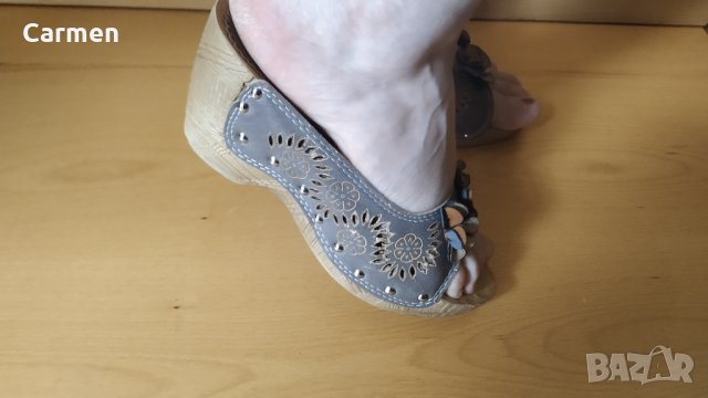 Летни обувки на платформа