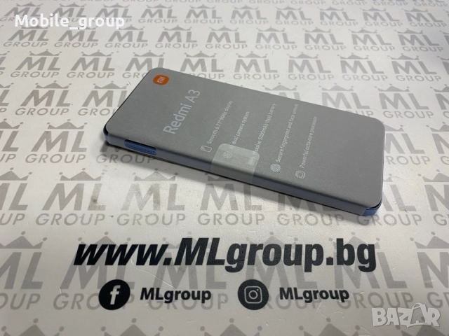#MLgroup предлага Xiaomi Redmi A3 64GB / 3GB RAM Blue, нов.