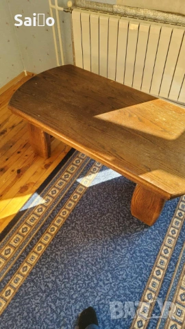 Масивна Дървена маса, снимка 2 - Маси - 53193868