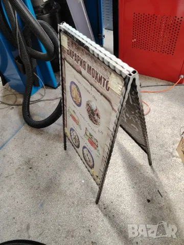 стойка за меню от ковано желязо , снимка 4 - Обзавеждане за заведение - 47805330