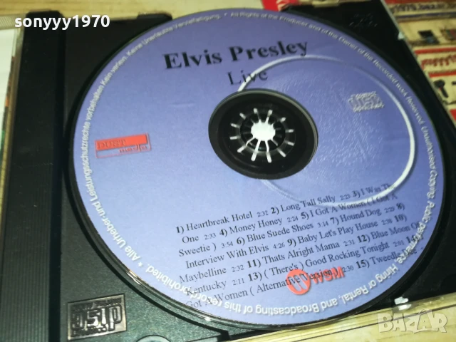 ELVIS PRESLEY CD 1308251918, снимка 9 - CD дискове - 51357807