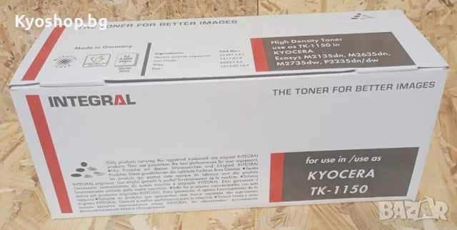 TK-1150 за Kyocera Ecosys M 2135 dn, M 2635 dn, M 2735 dw, P 2235 dn, P 2235 dw