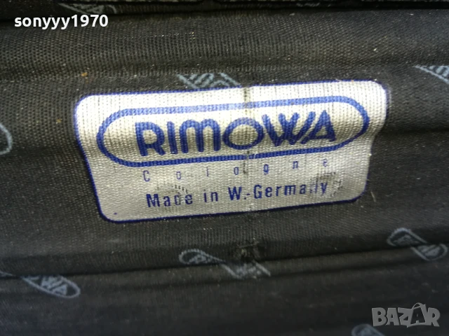 RIMOWA-MADE IN WEST GERMANY-АЛУМИНИЕВ КУФАР-ВНОС SWISS 0206251931LCHERY, снимка 11 - Други - 50524867