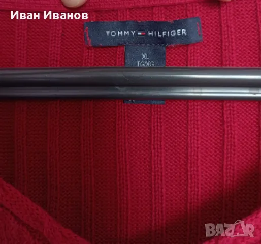 Оригинална фланелка Tommy Hilfiger, снимка 9 - Блузи - 48736245