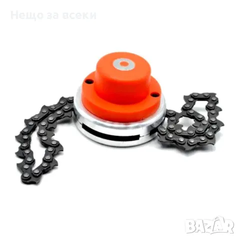 Кордова глава с верига (шпула) за бензинов тример, храсторез, снимка 2 - Градинска техника - 49901457