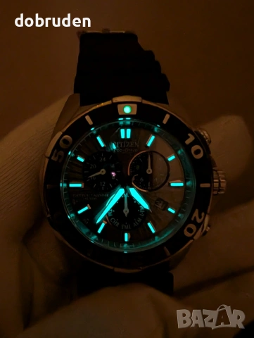 Промо! Citizen Signature Courageous BL5440 Solar Alarm Chrono часовник, снимка 12 - Мъжки - 53519298
