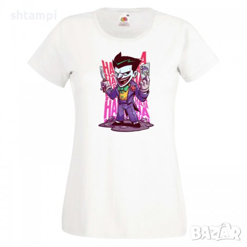 Дамска тениска DC Joker Star Wars Игра,Изненада,Подарък,Геймър,, снимка 3 - Тениски - 36787224