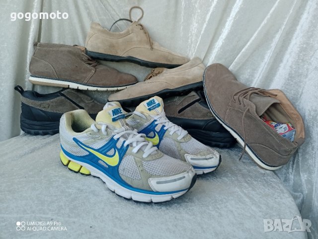 КАТО НОВИ кларкове 44 - 45 original Angelo Litrico®, 100% естественa кожа = набук,КАТО НОВИ, снимка 3 - Ежедневни обувки - 43698942