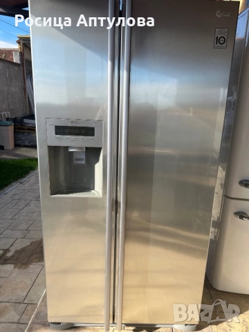 Двукрилен хладилник с фризер LG Side by Side КАТО НОВ