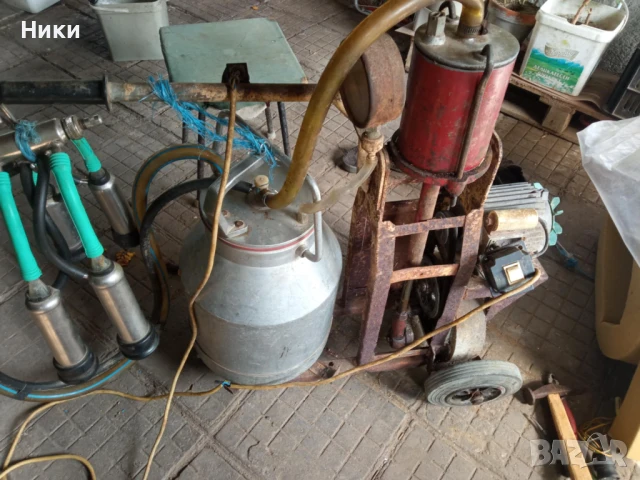 Доилен агрегат за крави