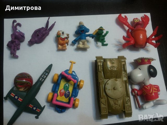 Лот стари пластмасови играчки - СОЦ, снимка 4 - Колекции - 28985371