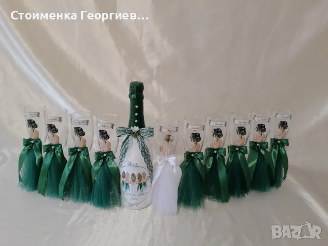 чаши за моминско парти, снимка 3 - Декорация - 37987171