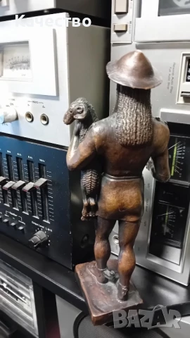 Бронзова пластика , снимка 5 - Антикварни и старинни предмети - 50841029