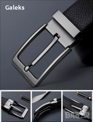 Мъжки официален колан за Панталони WilliamPAUL LEATH*(регулируема катарама) Естествена телешка кожа!, снимка 10 - Колани - 50026469