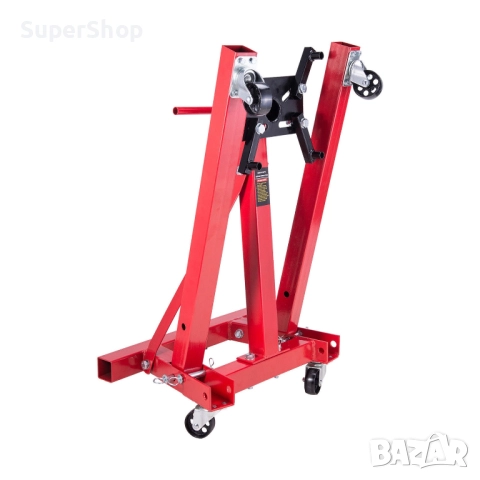 Въртяща стойка за двигатели – 900 кг Усилена конструкция немска, снимка 4 - Други инструменти - 52374219