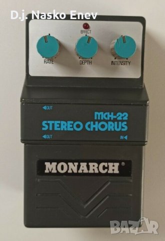 Monarch MCH-22 Stereo Chorus Pedal 80er/90er Made In Japan - хорус педал за ел китара, снимка 5 - Китари - 33538992