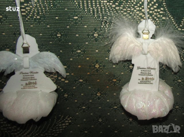 Порцеланови дизайнерски ангелчета, висулки, снимка 6 - Декорация за дома - 43329832