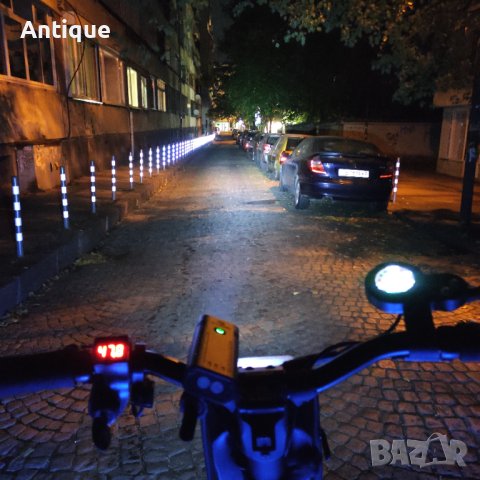 Брутално мощен LED прожектор за колело или електрически скутер, снимка 7 - Аксесоари за велосипеди - 43492154