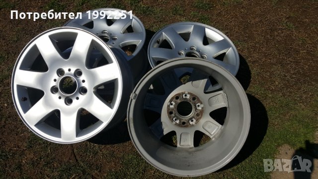 4бр. ляти джанти 7J16 5x120. Оригинални от BMW E46. Внос от Германия. Цената е за комплекта., снимка 6 - Гуми и джанти - 32318712